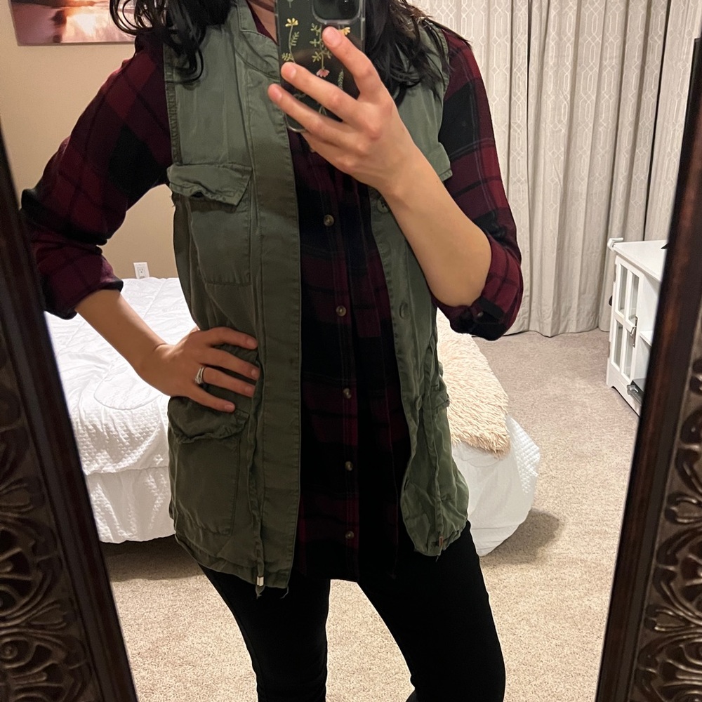 Mossimo Green Vest